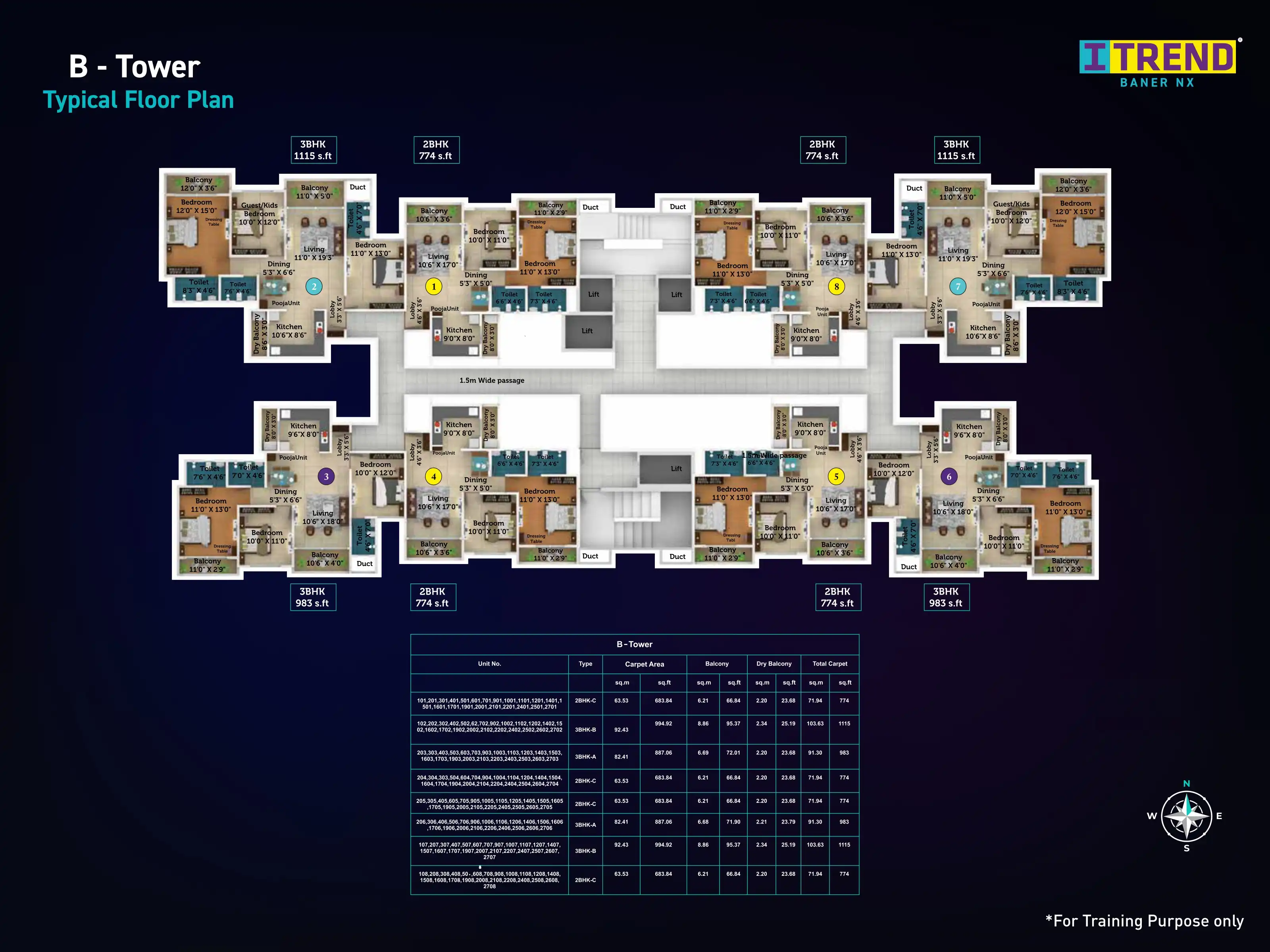 Saheel ITrend Futura Floor plan 1